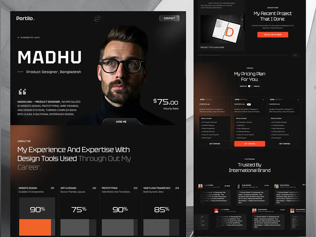 Pulse Landing Page